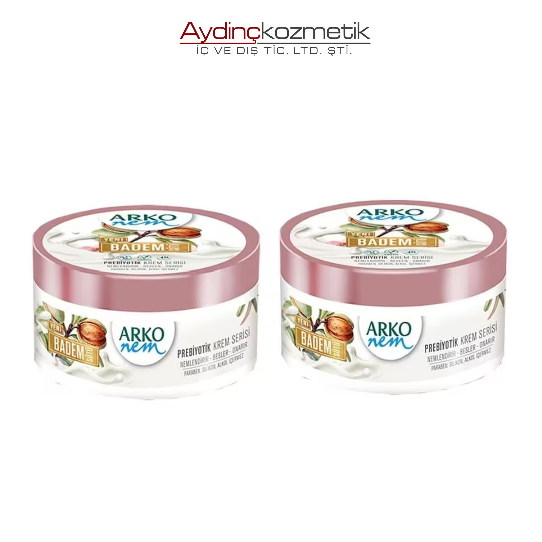 Arko Nem Krem 250+250 ml Prebiyotik Badem