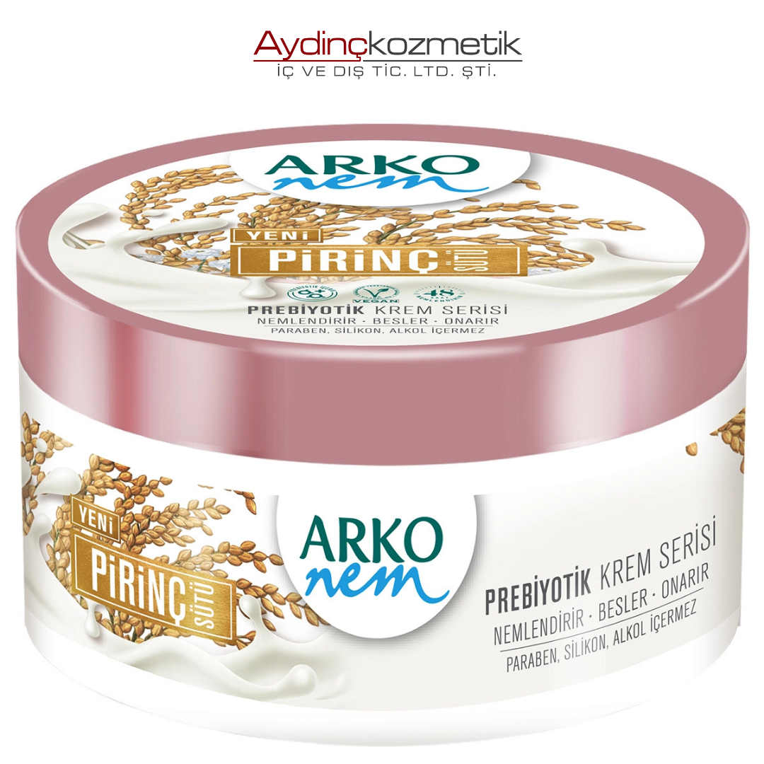 Arko Nem Krem Prebiyotik Pirinç Sütü 250 ml