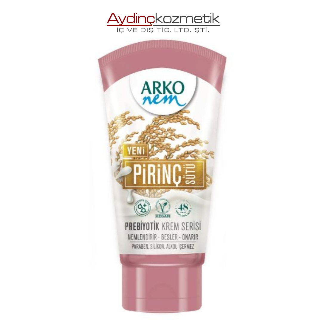 Arko Nem Krem Prebiyotik Pirinç Sütü 60 ml