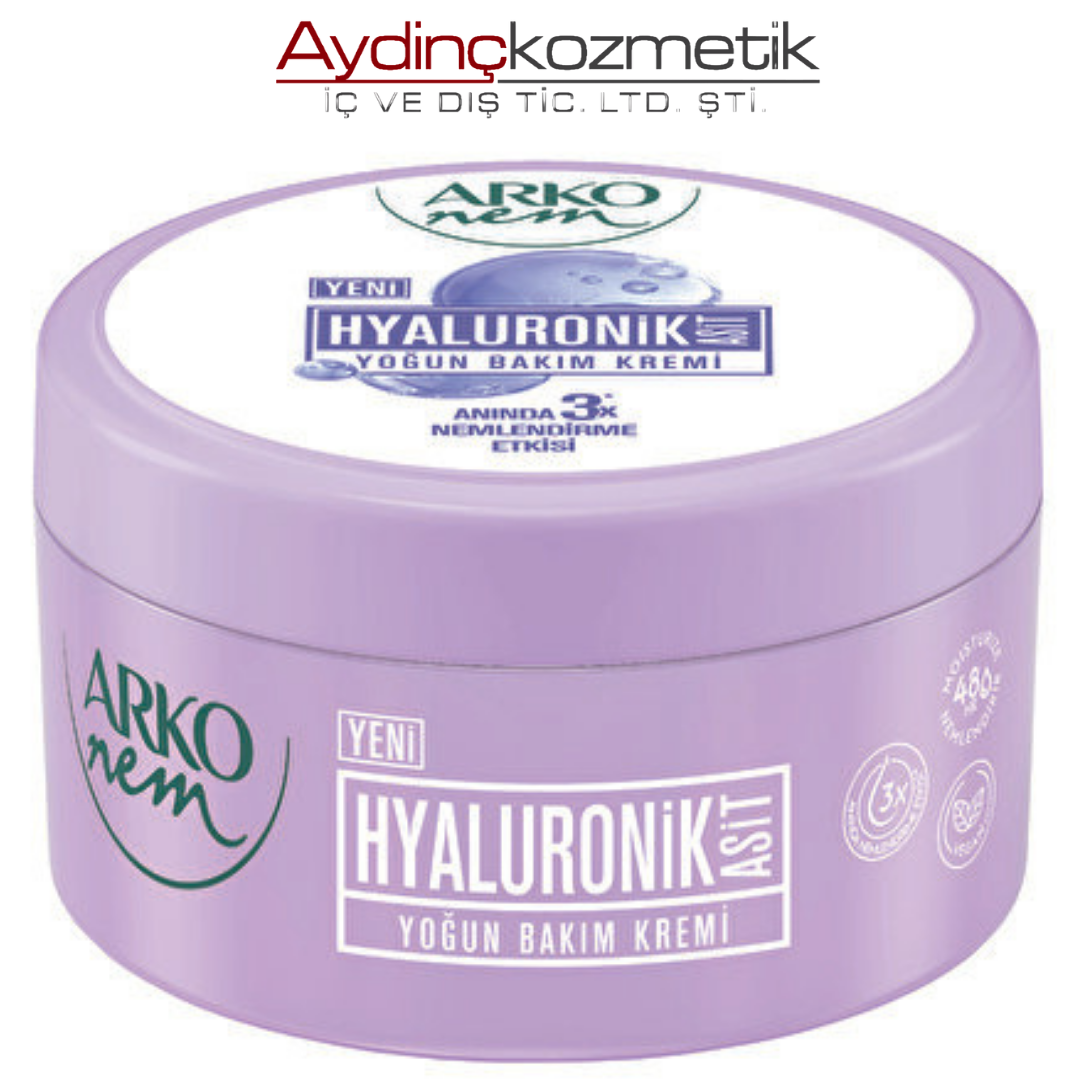 Arko Nem Yoğun Bakım Kremi Hyaluronik Asit 250 ml