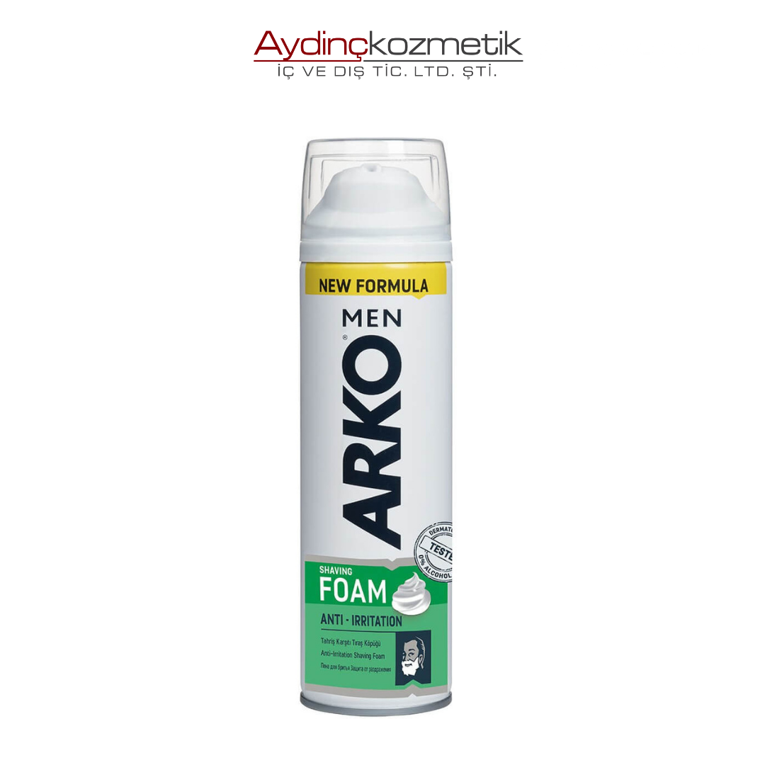 Arko Traş Köpük 200 ml Anti Irritation
