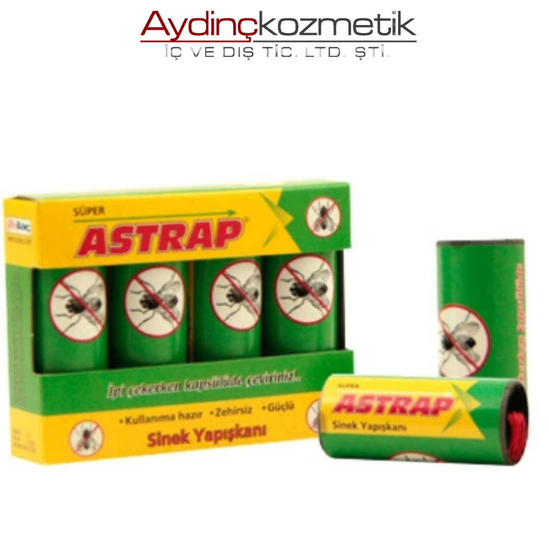 Astrap Zehirsiz Sinek Yapışkanı 4'lü Paket