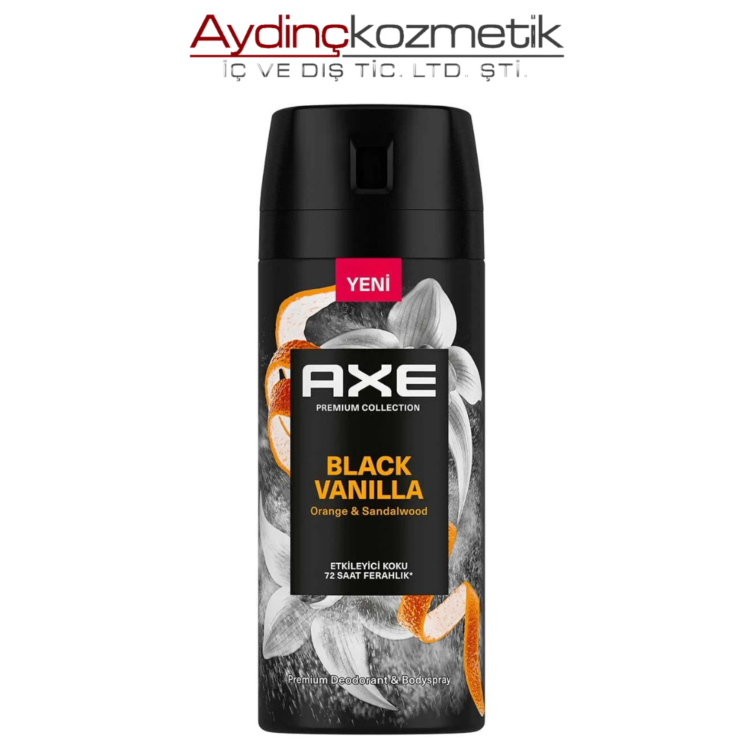 Axe Black Vanilla Sprey Deodorant 150 ml