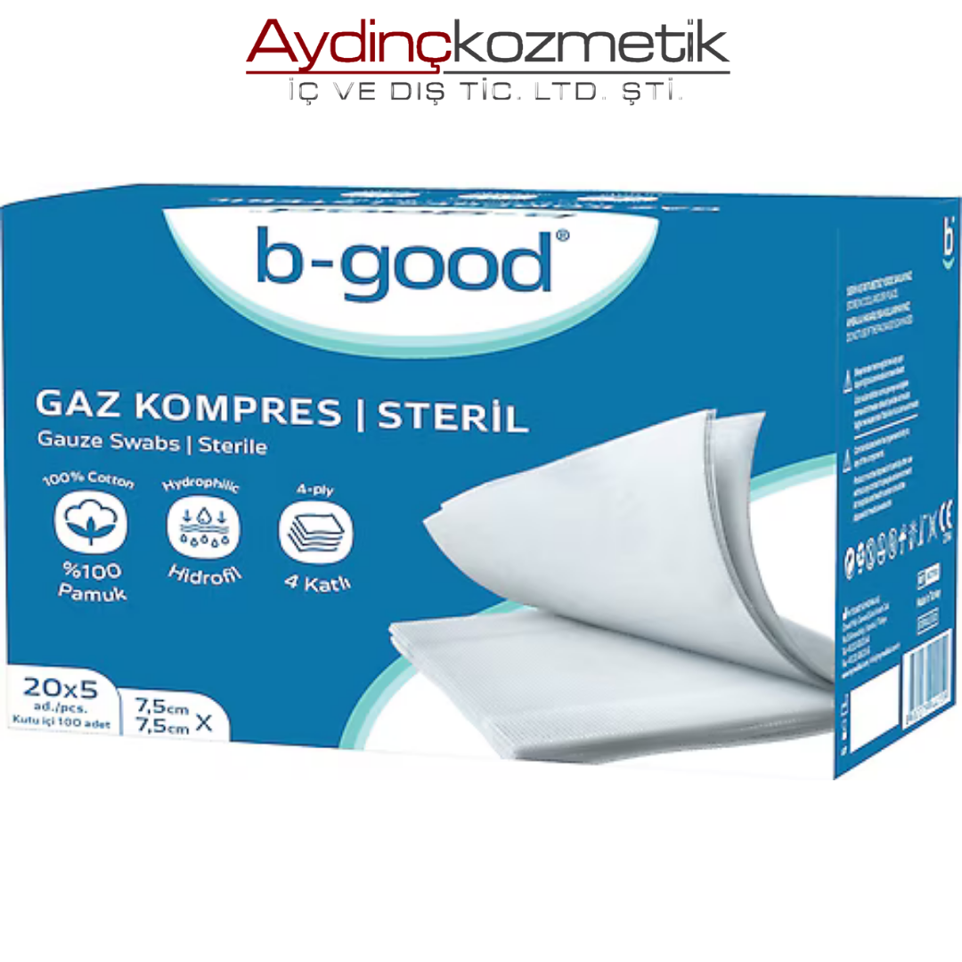 B-good Gaz Kompres 7,5 Cm*7,5 Cm 100 Lu 77100