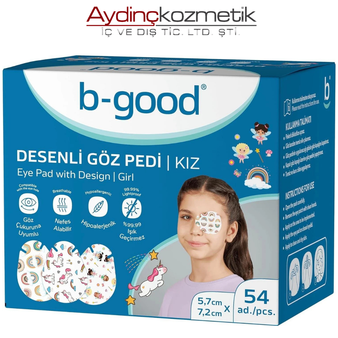 B-good Goz Pedi Desenli 5,7*7,2  54 Lu Kiz 6707