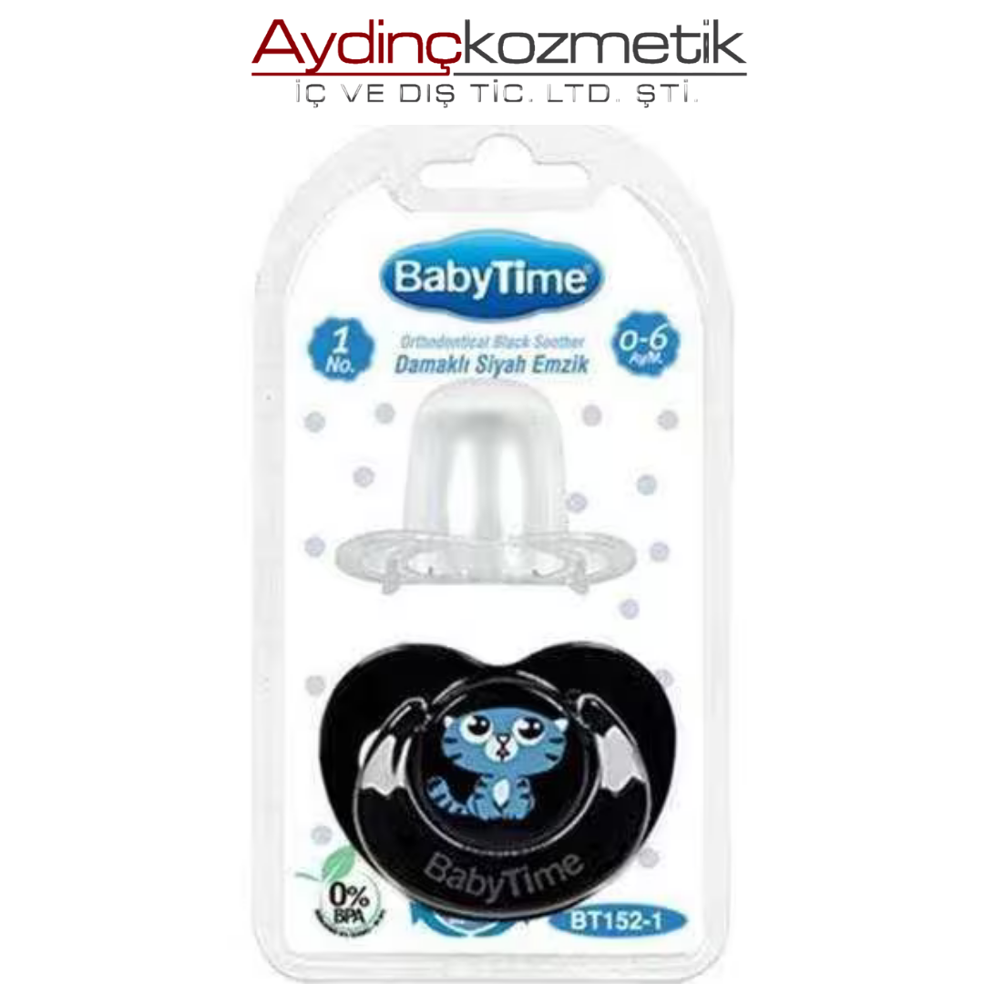 Babytime Emzik Kiraz Uçlu Desenli No:152