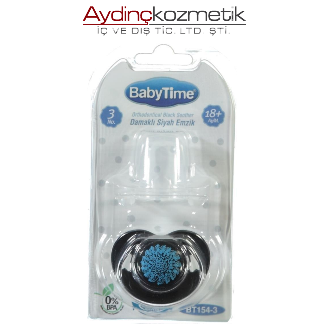Babytime Emzik Kiraz Uçlu Desenli No:154