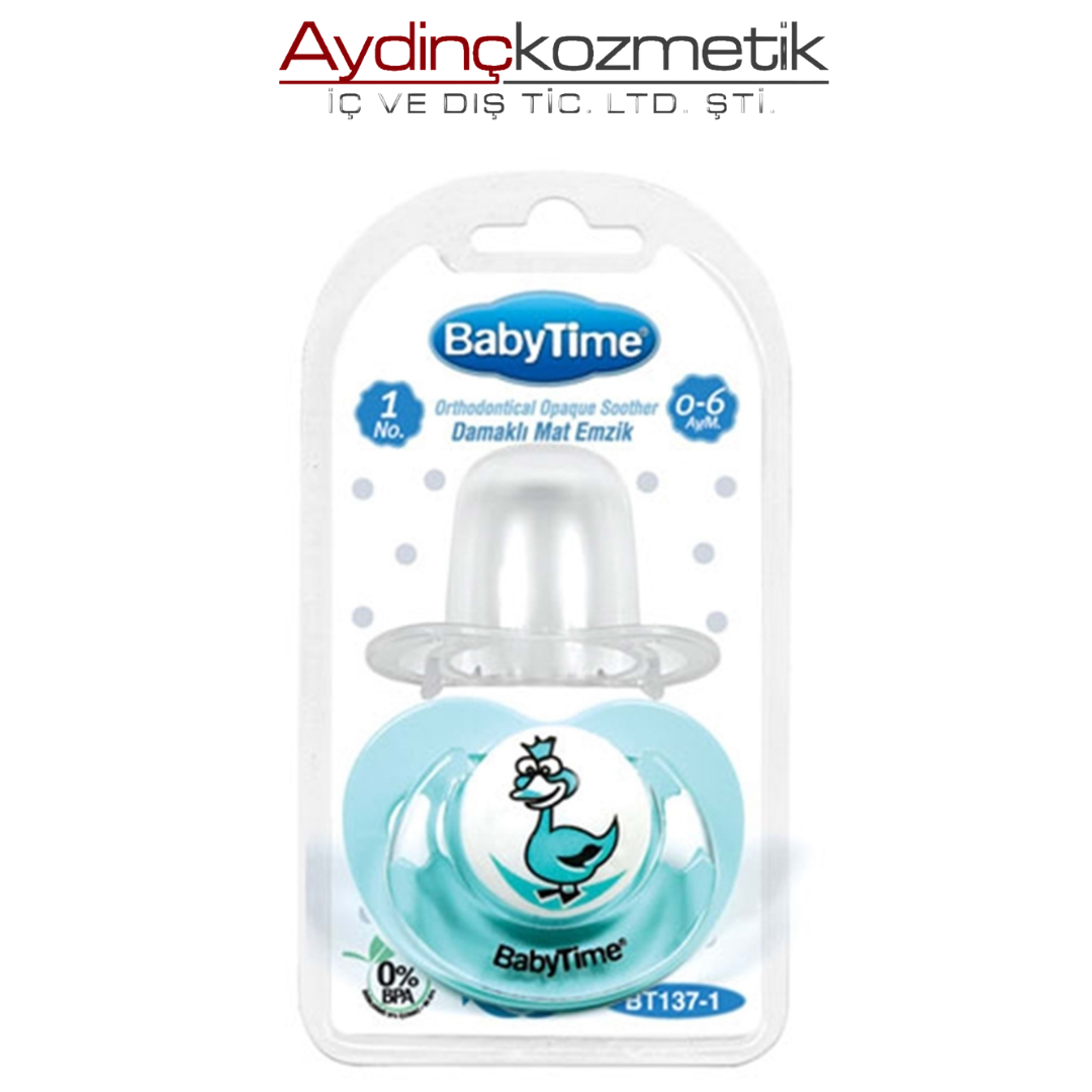 Babytime Emzik Kiraz Uçlu Mat Gövde No:1-137