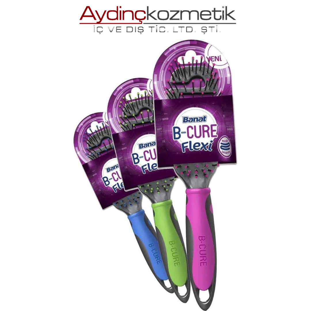 Banat B-Cure Flexi Saç Fırçası 454