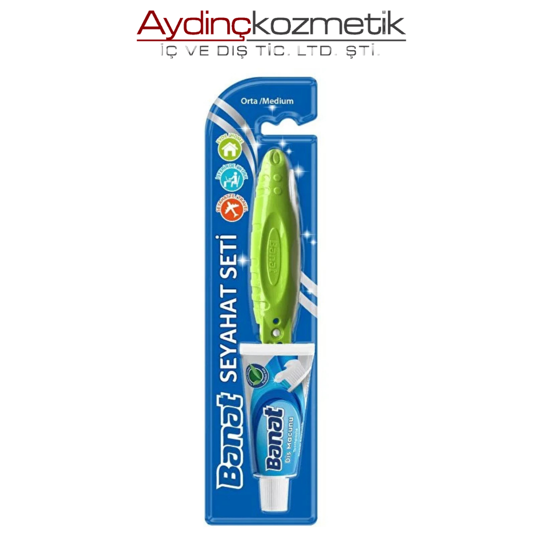 Banat Seyahat Seti Macunlu 15 ml