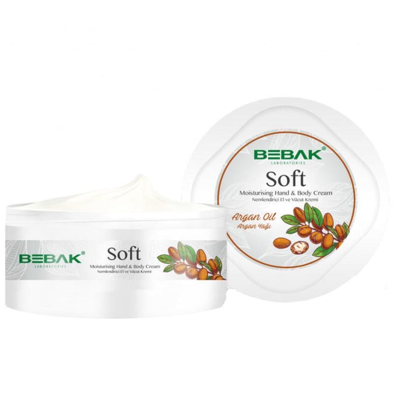 Bebak Argan Yağlı El ve Vücut Kremi 300ml