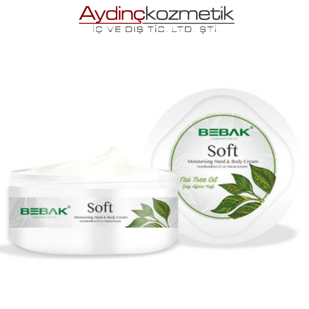 Bebak Soft Çay Ağacı Nemlendirici Bakım Kremi 300 ml