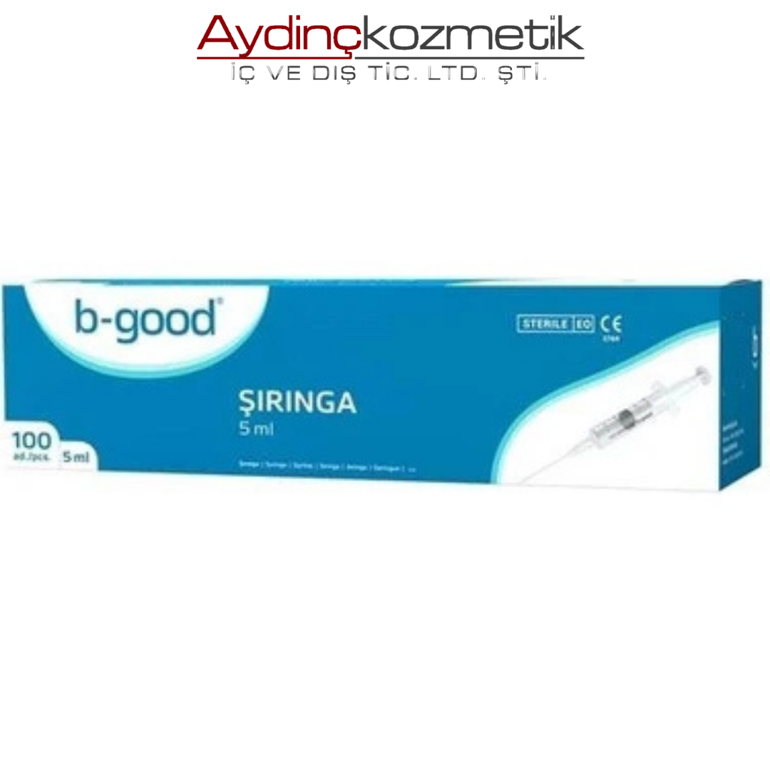 Bgood Enjektör 5 Cc 3 Prç Yeşi̇l 21g
