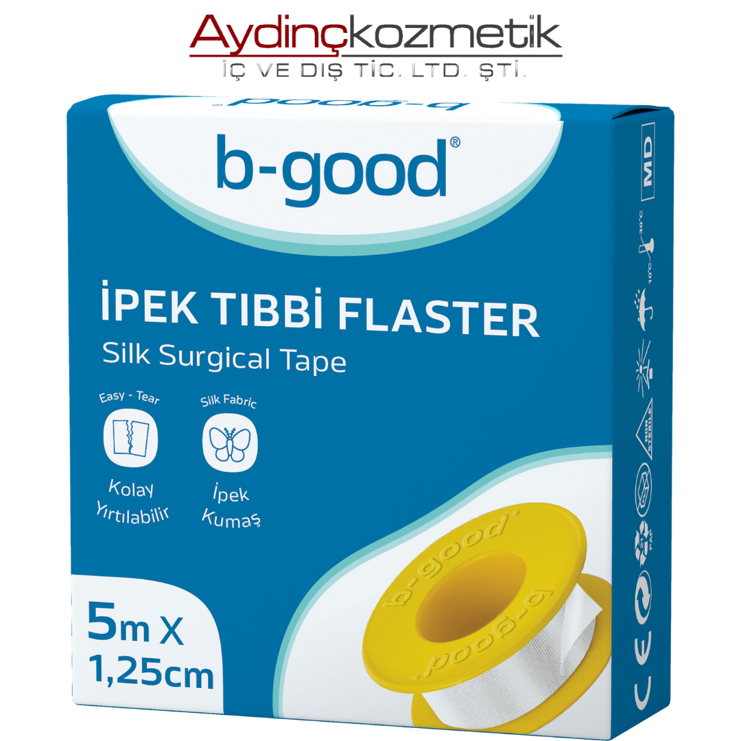 Bgood İpek Flaster Beyaz 5*1,25cm