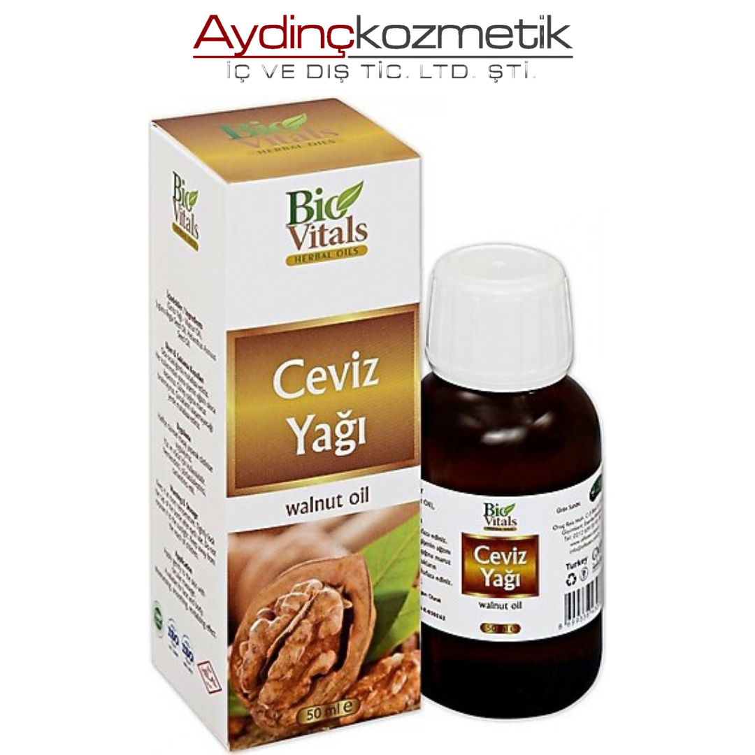 BİO VİTALS CEVİZ YAĞI 50ML