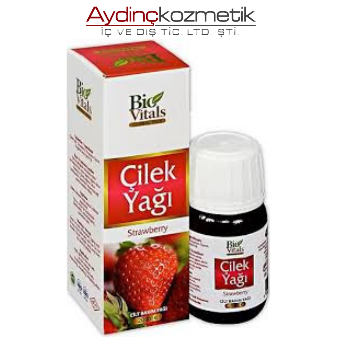 BİO VİTALS ÇİLEK YAĞI 20 ML