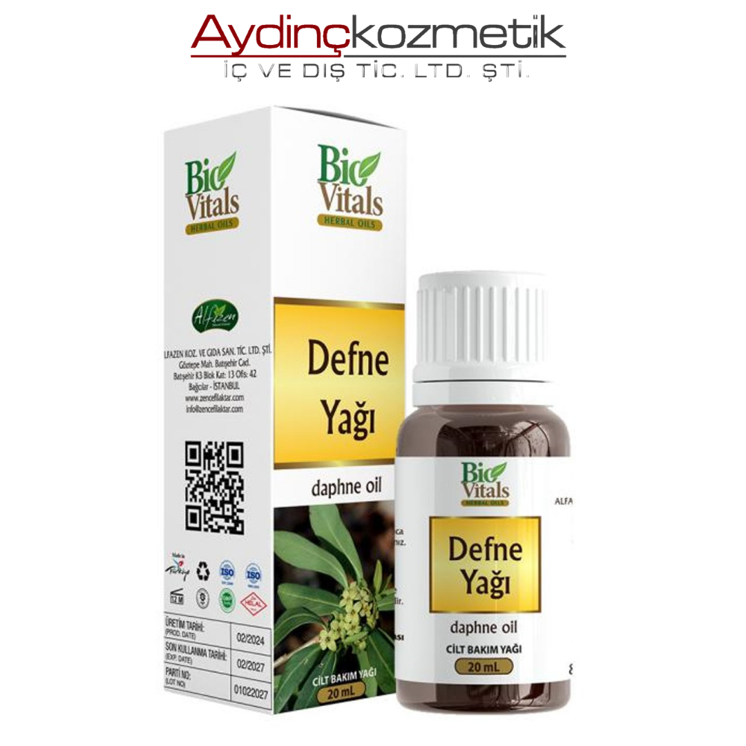 BİO VİTALS DEFNE YAĞI 20ML