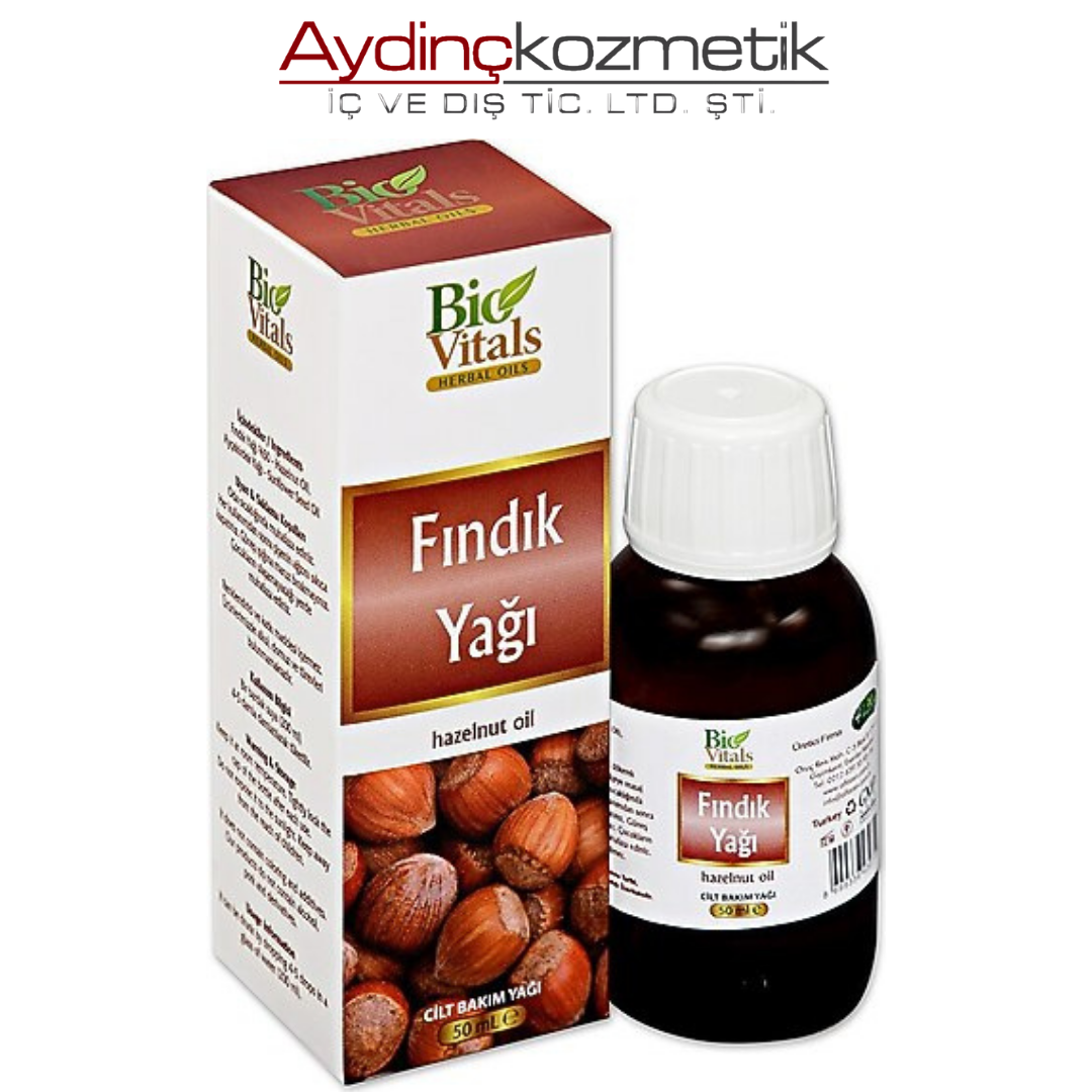 BİO VİTALS FINDIK YAĞI 50ML
