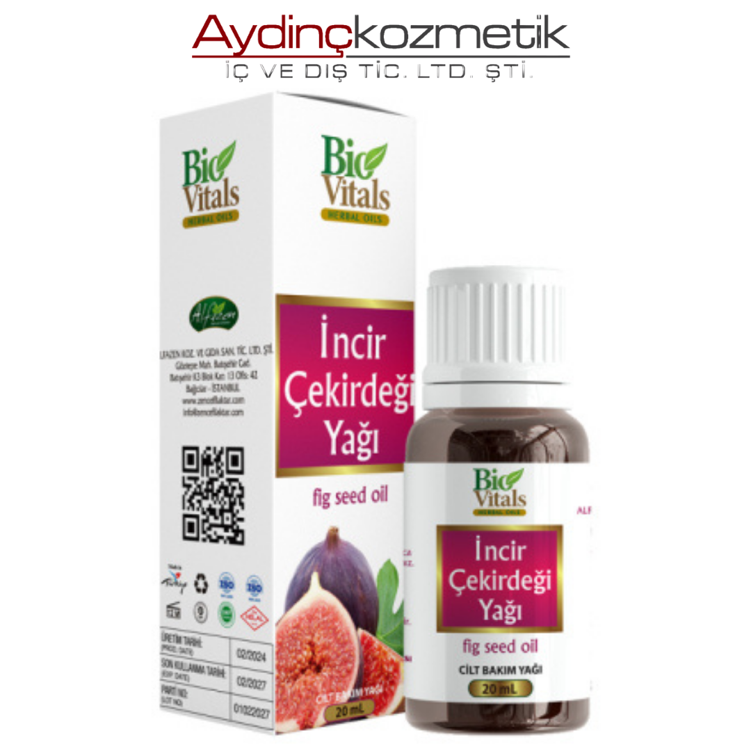 BİO VİTALS İNCİR ÇEKİRDEĞİ YAĞI 20ML