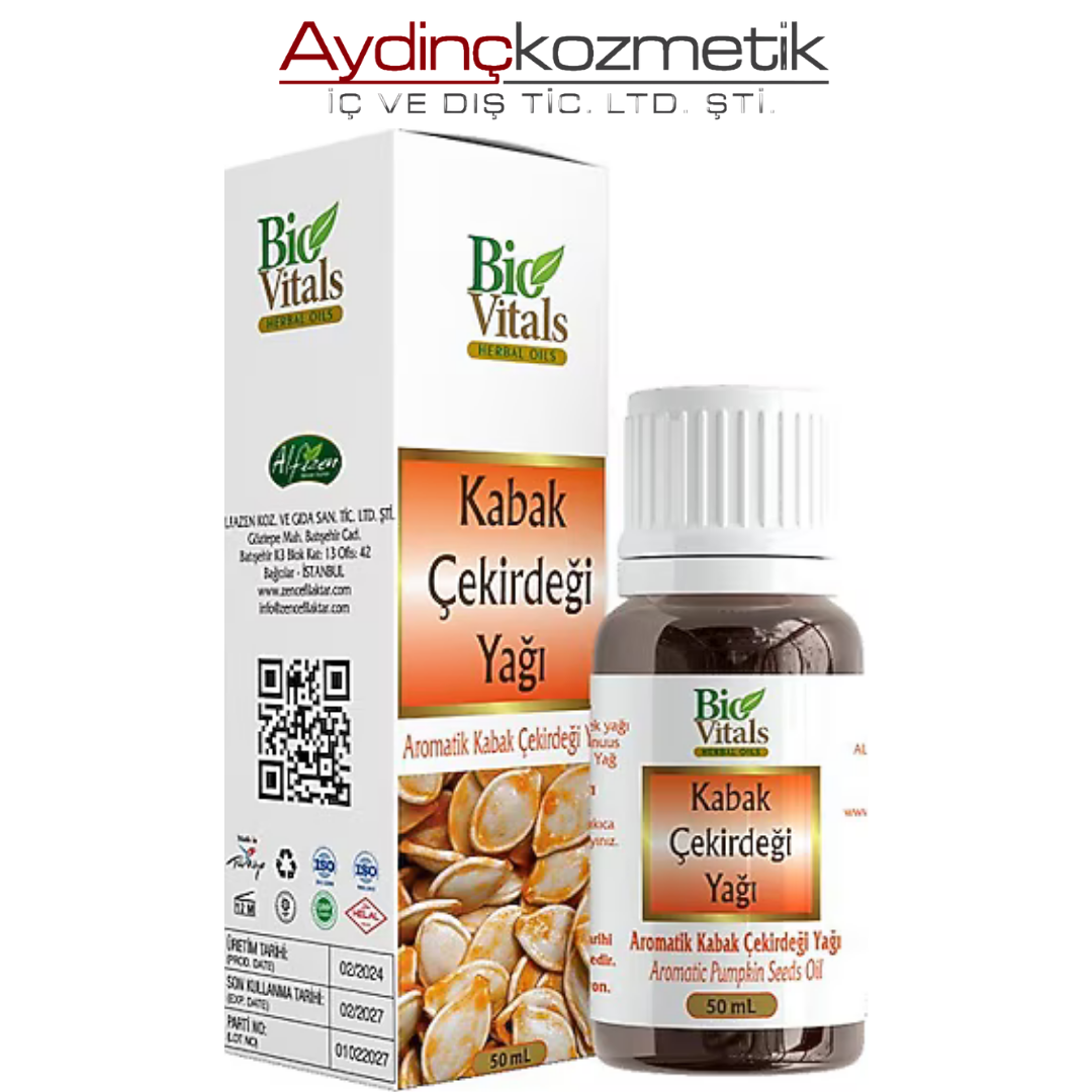 BİO VİTALS KABAK ÇEKİRDEĞİ 50 CC.