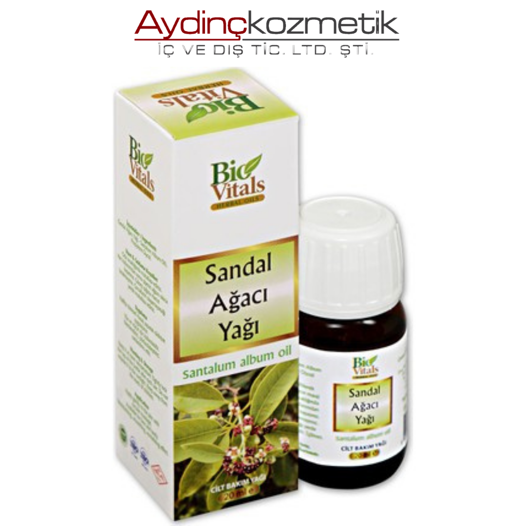BİO VİTALS SANDAL AĞACI YAĞI 20 CC