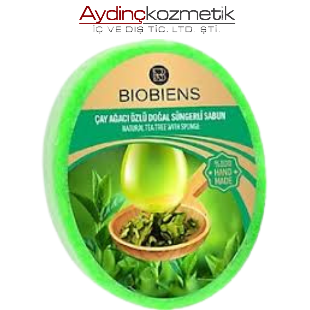 Biobiens Süngerli̇ Sabun 130gr Çayağaci