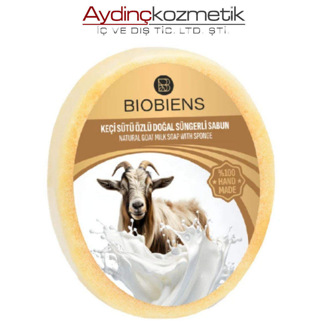 Biobiens Süngerli̇ Sabun 130gr Keçi̇ Sütü Özlü