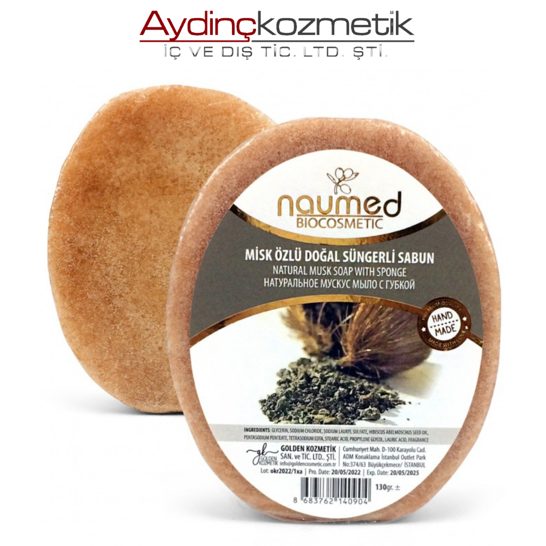 Biobiens Süngerli̇ Sabun 130gr Mi̇sk Özlü