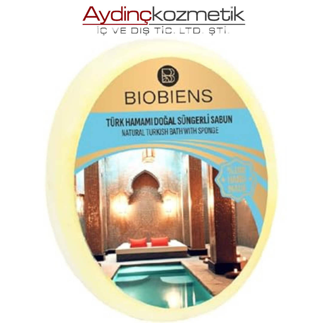 BIOBIENS SÜNGERLİ SABUN 130GR TÜRK HAMAMI