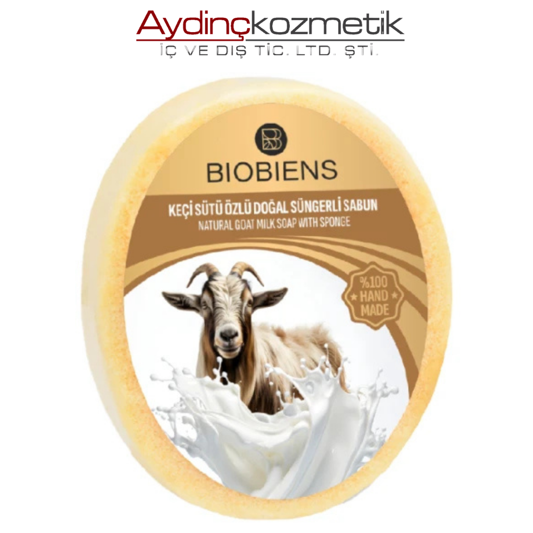 Biobiens Süngerli̇ Sabun 135gr Keçi̇ Sütlü 