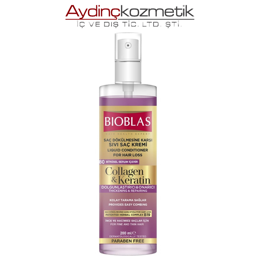 Bioblas Onarici Kerati̇n Sivi Saç Kremi̇ 200 Ml
