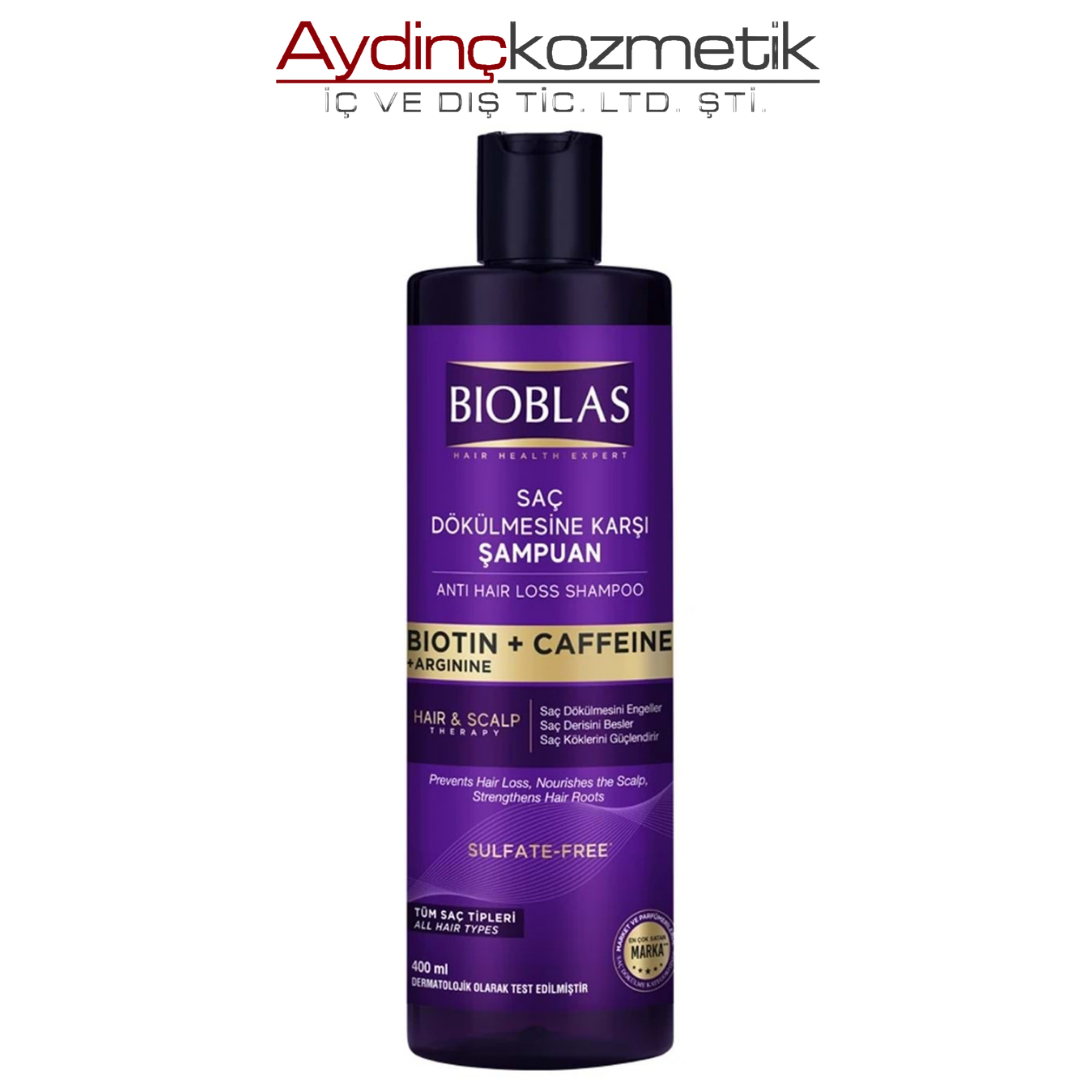 BIOBLAS ŞAMP.400ML CAFFEIN-BIOTIN