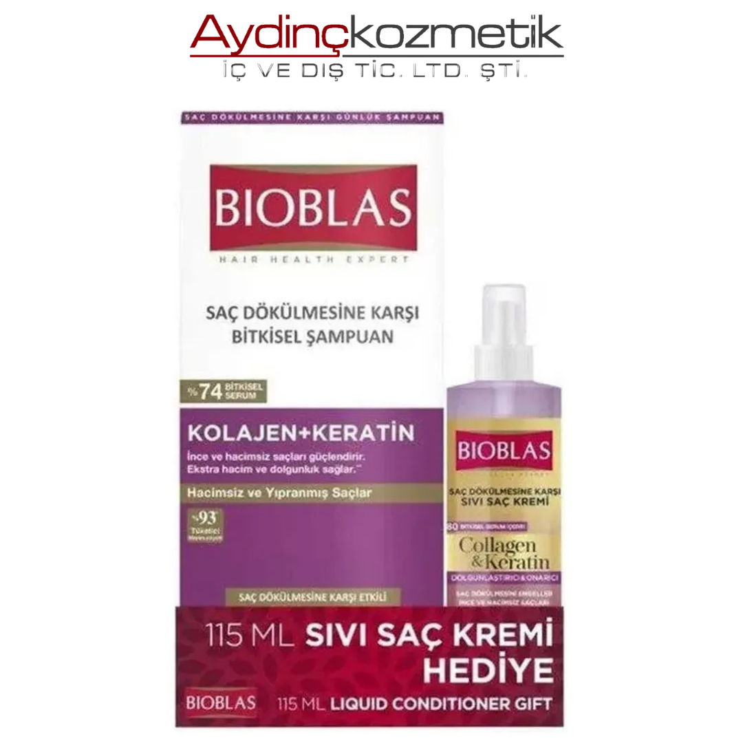 Bioblas Şamp.360ml Kolajen 360ml+sivi Sac Kr.
