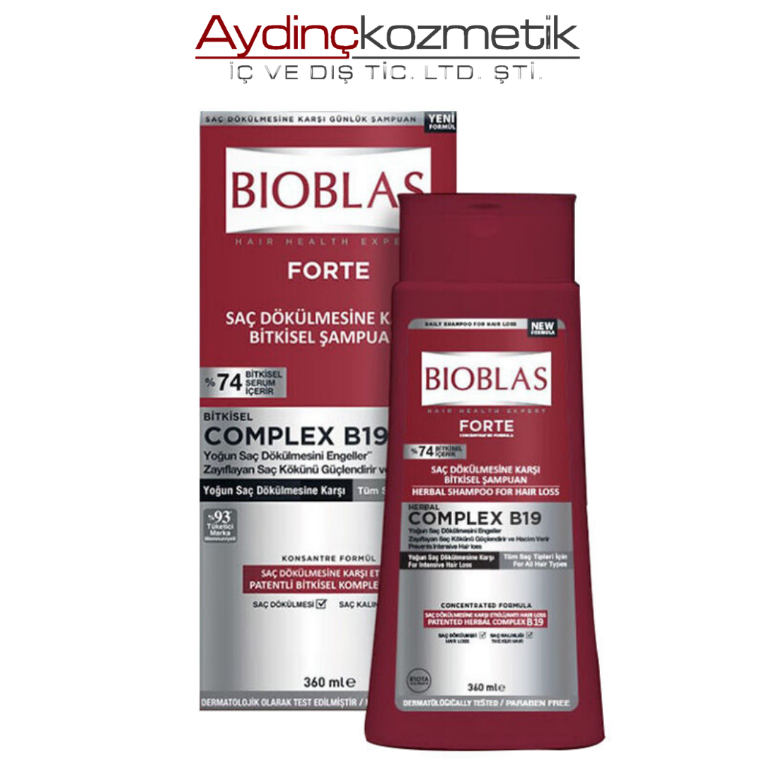 BIOBLAS ŞAMPUAN 360ML FORTE