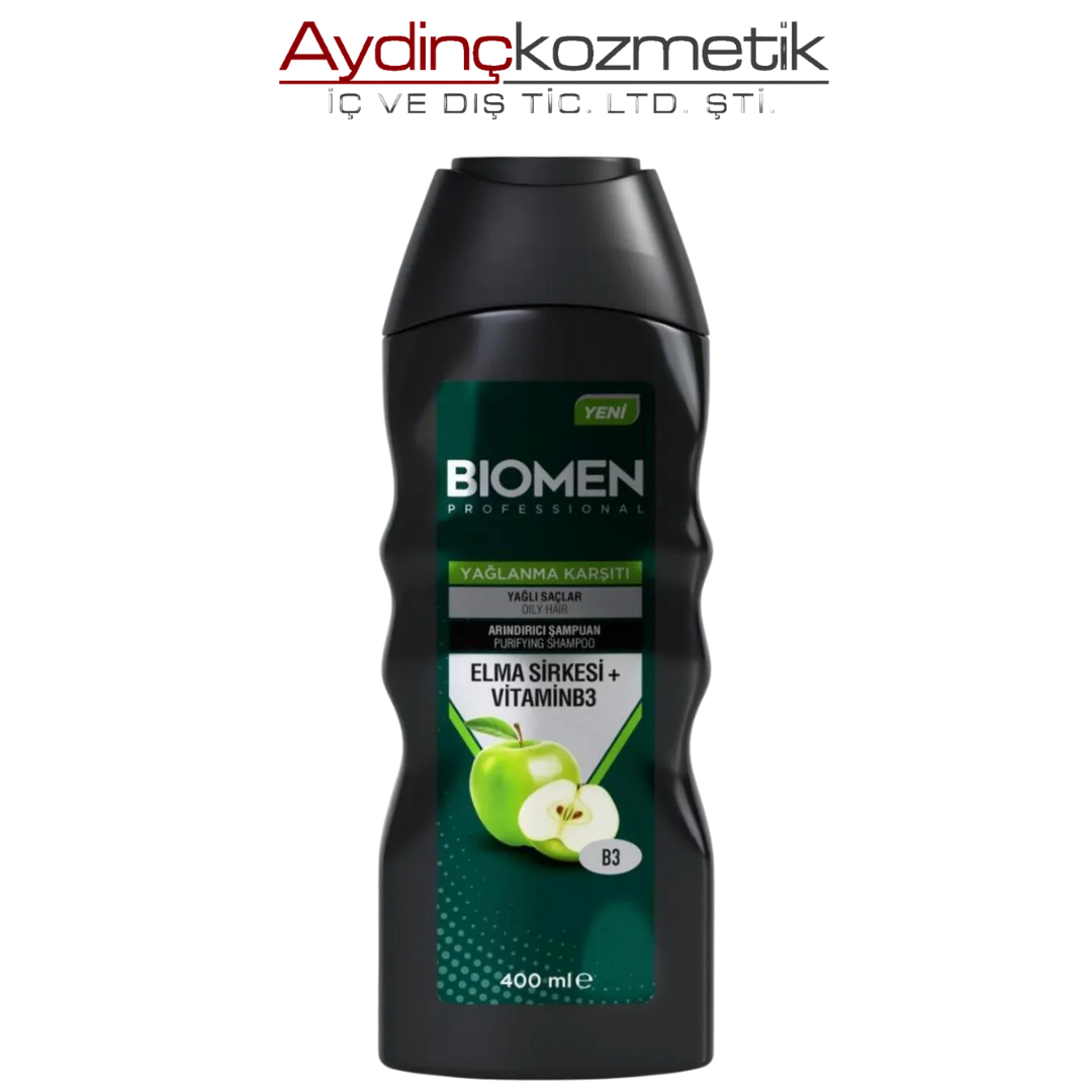 Biomen Samp.400ml Elma Sirks+vitamin B3 Yagli Sac 