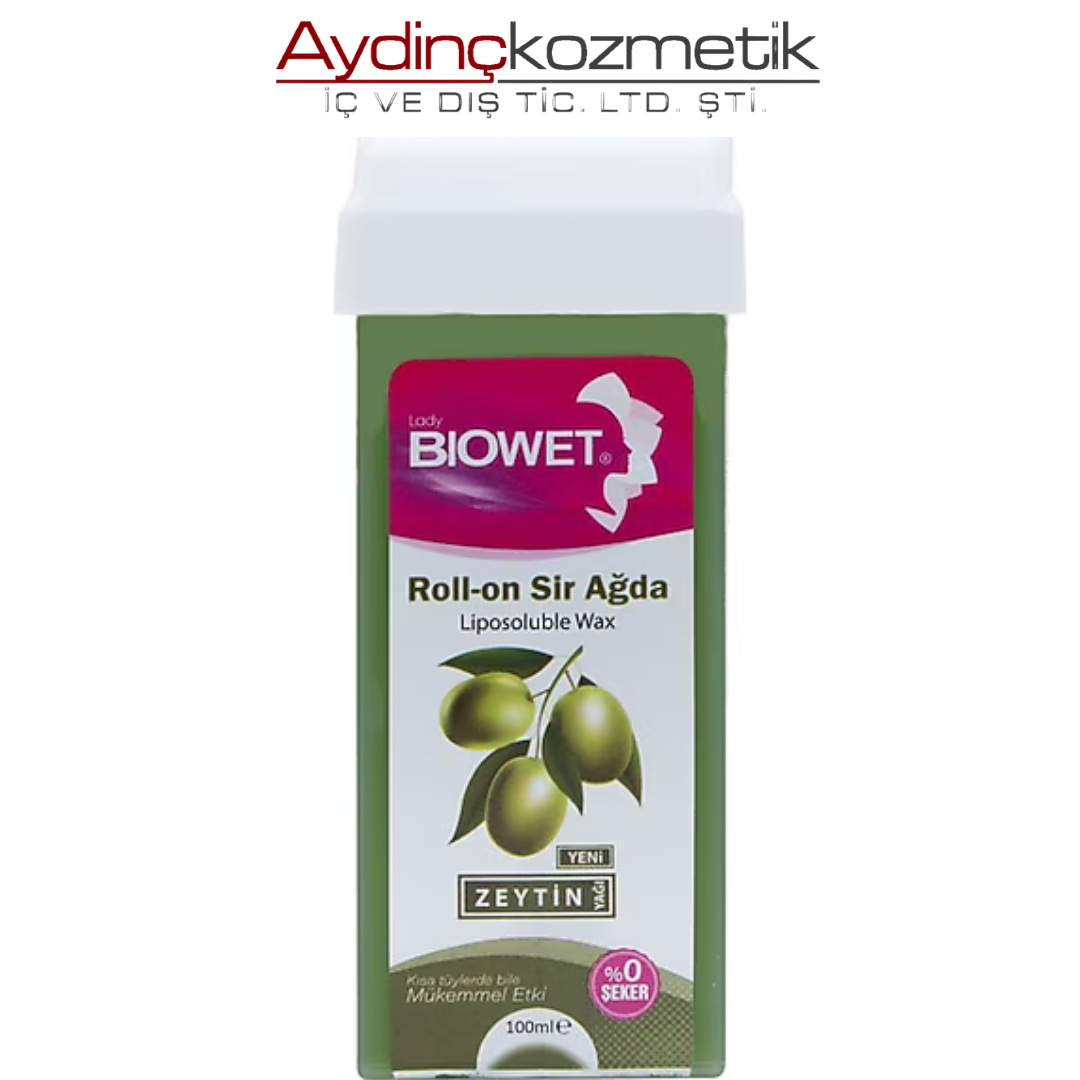 BİOWET ROLL-ON SİR AĞDA 100ML ZEYTİN YAĞI 24PCS