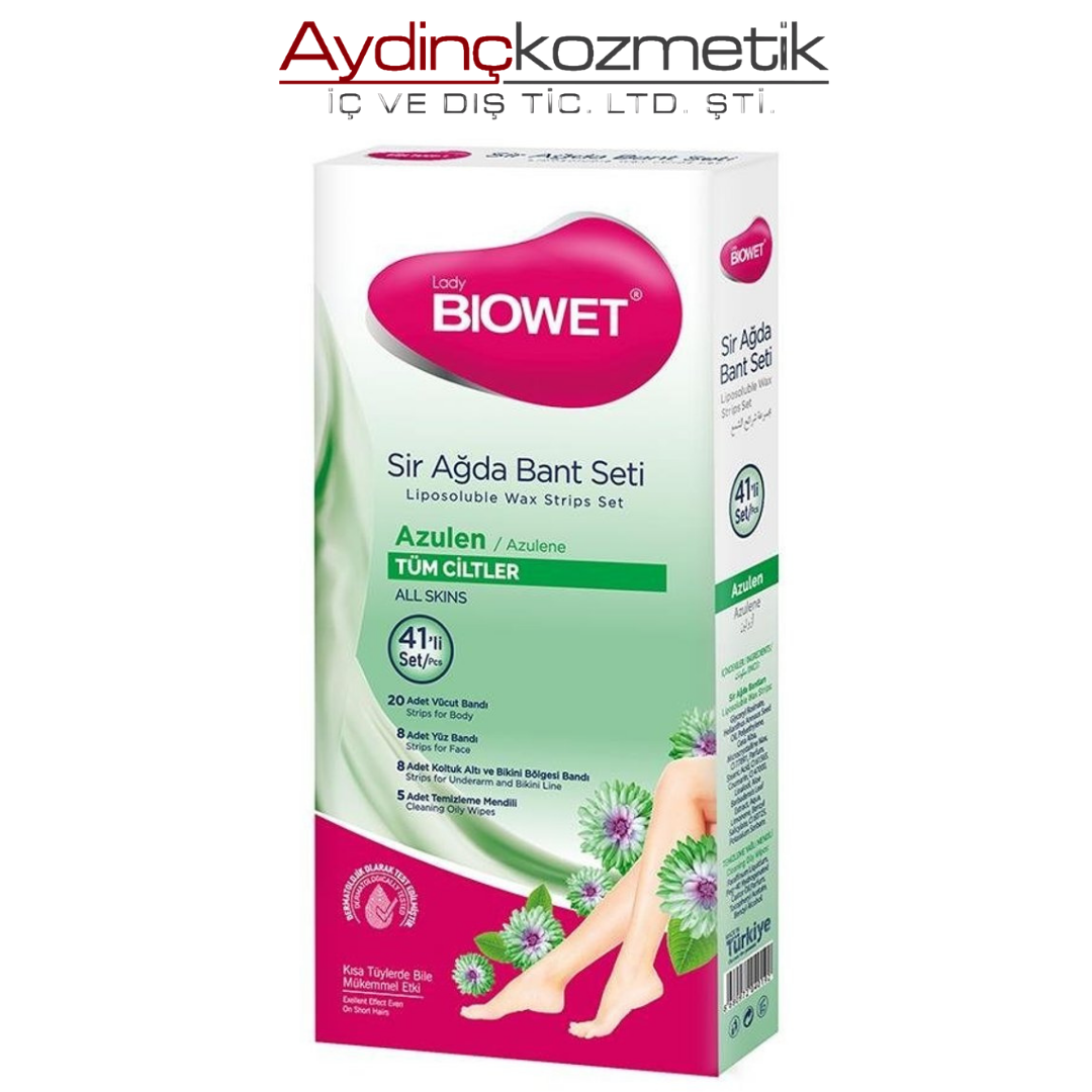 BİOWET SİR AĞDA BANT SETİ 41PCS AZULEN 36PCS