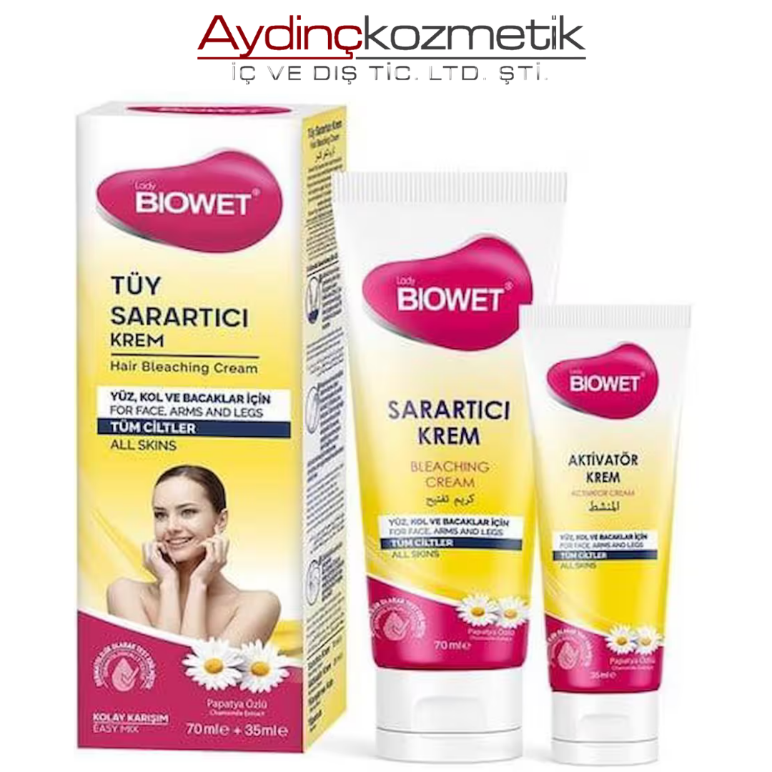 Biowet Tüy Sarartıcı Krem 70Ml+35Ml 