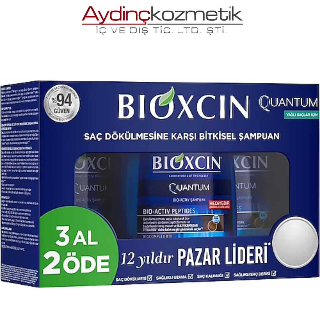 BIOXCIN ŞAMPUAN 3 AL 2 ÖDE QUANTUM KU/NO