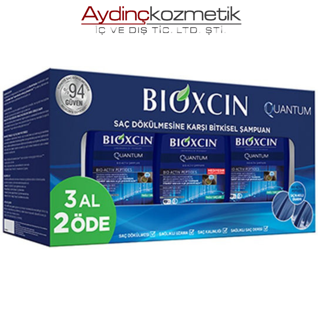 Bıoxcın Şampuan 3 Al 2 Öde Quantum Yağlı