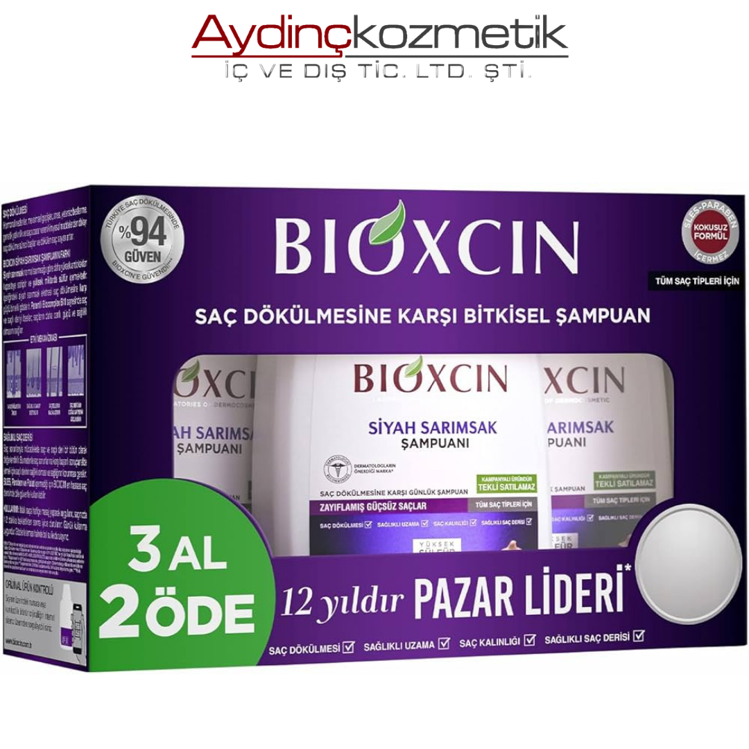 Bioxcin Şampuan 3al2öde Si̇yah Sarimsak