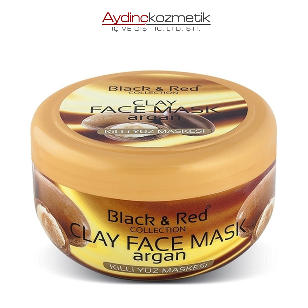 Black & Red Killi Yüz Maskesi Argan Özlü 400 gr