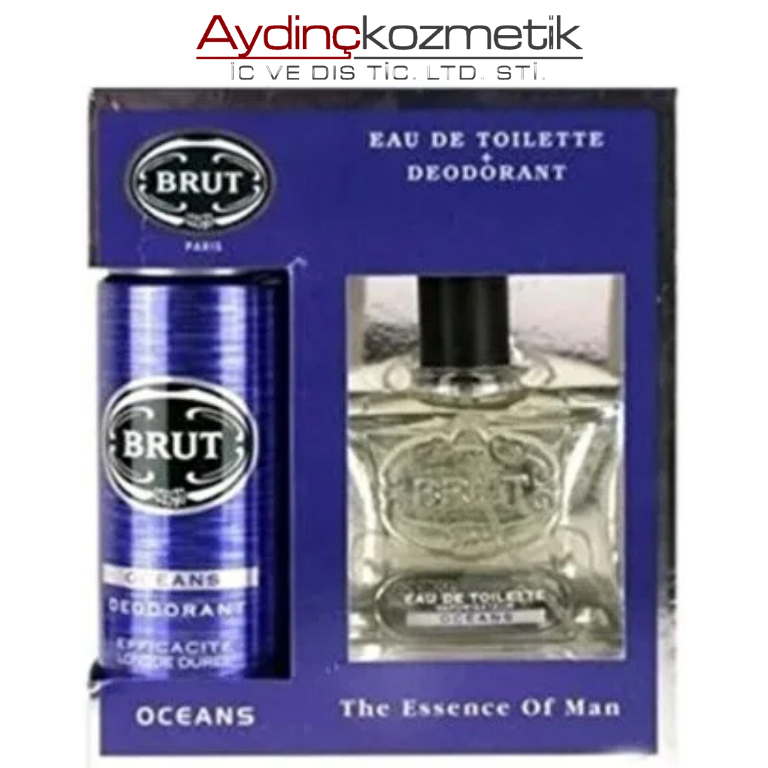 Brut Kofre Deo+Edt Oceans 