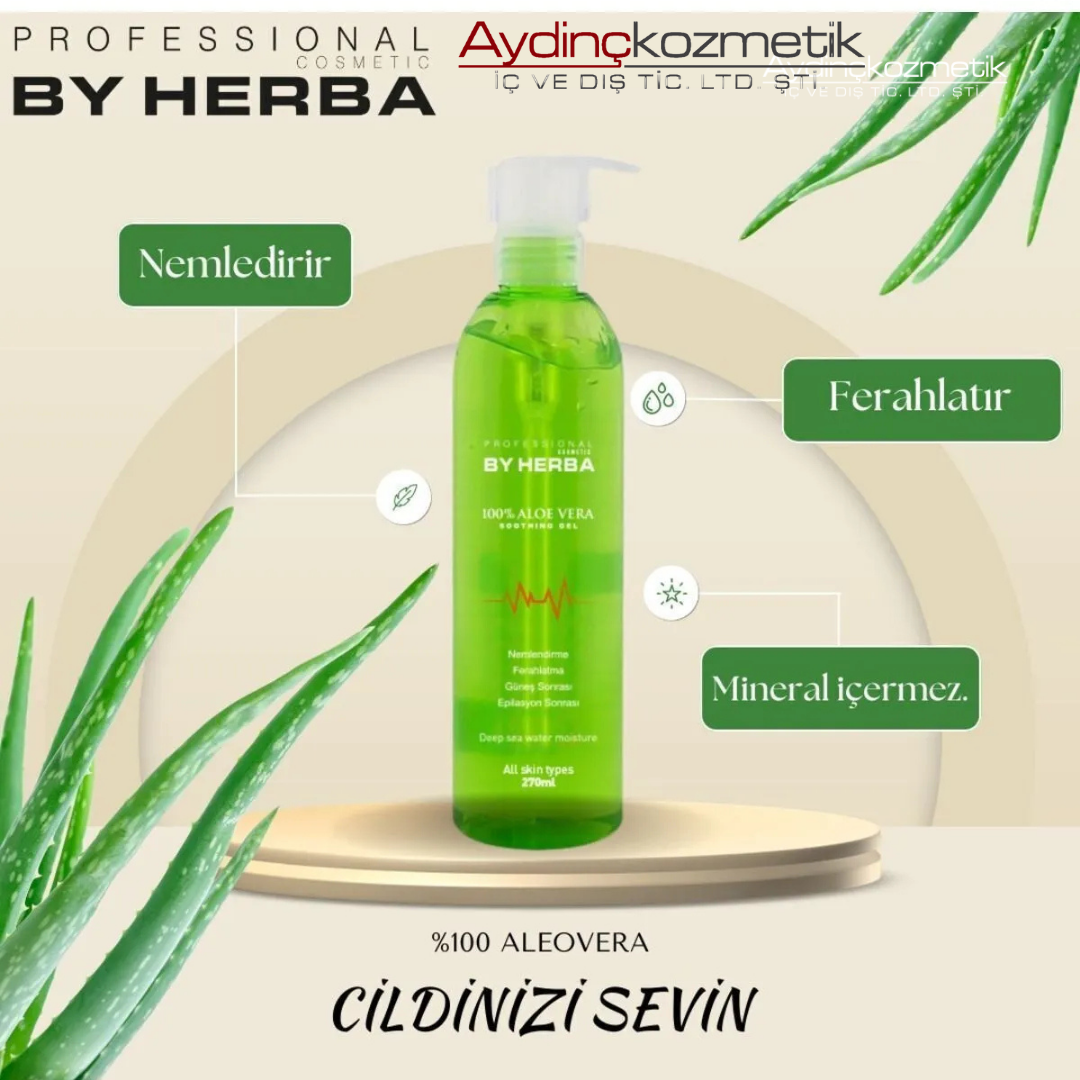 By Herba 250 ml Aloe Vera Soothing Gel
