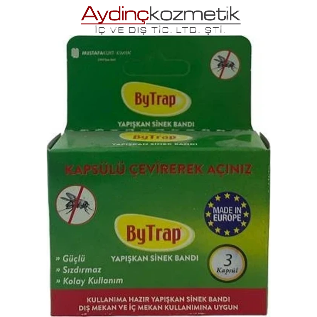 By Trap Yapışkanlı Sinek Bandı 3'lü Kapsül