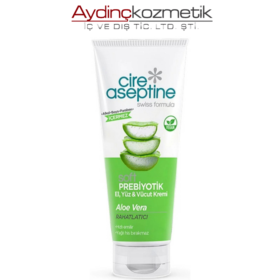 Cıre Aseptıne Prebıotık Aloevera Tup 200Ml