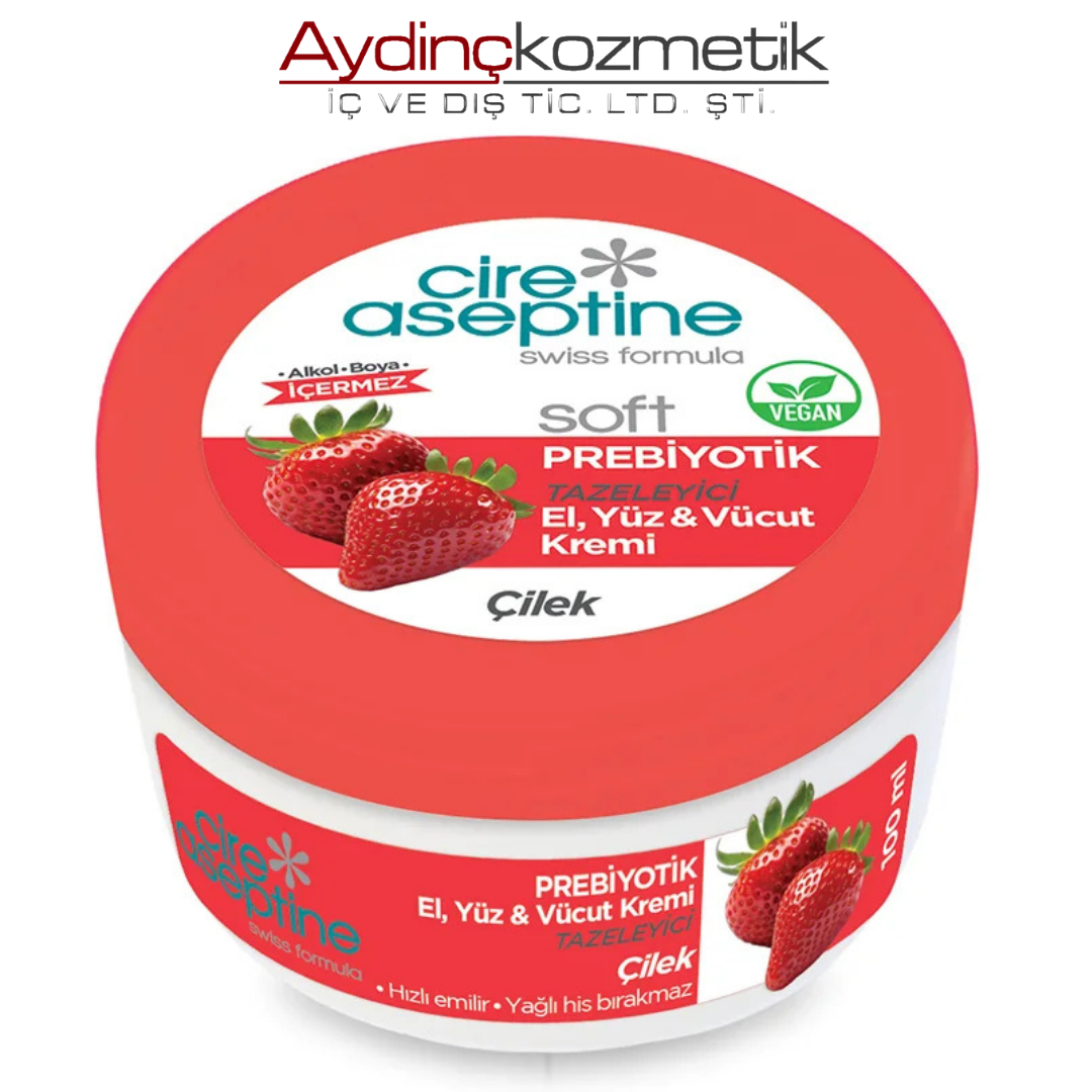 CIRE ASEPTİNE PREBİYOTİK 100ML  KREM ÇİLEK