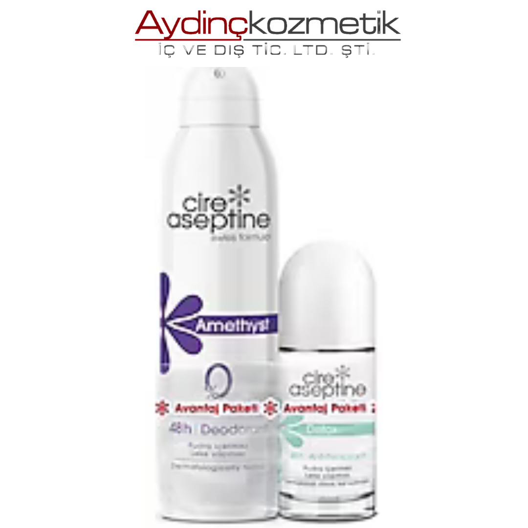 Cıre Aseptıne Roll On Hed.Deo Set Amethyst Setox