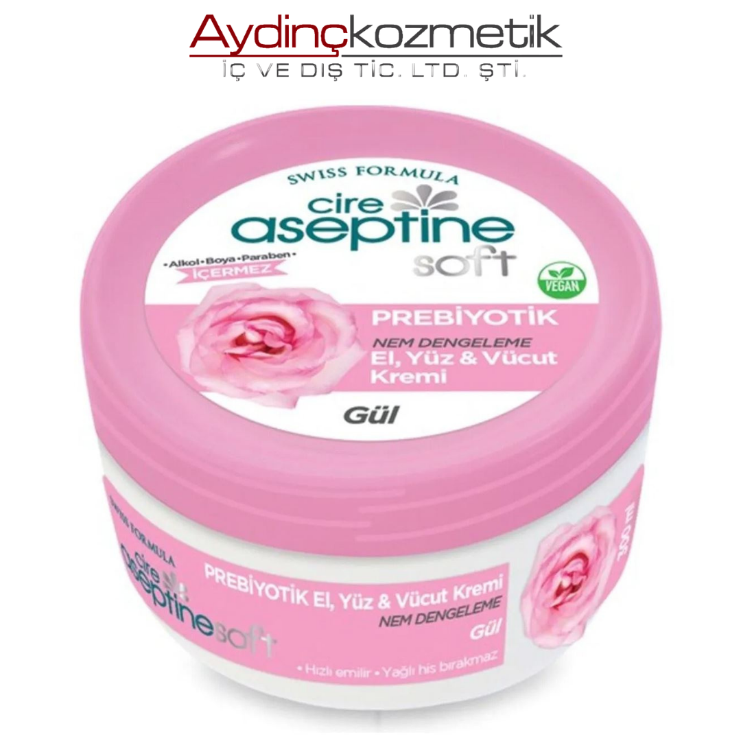 Cire Aseptine Soft Nemlendirici Bakım Kremi Gül 30 ml