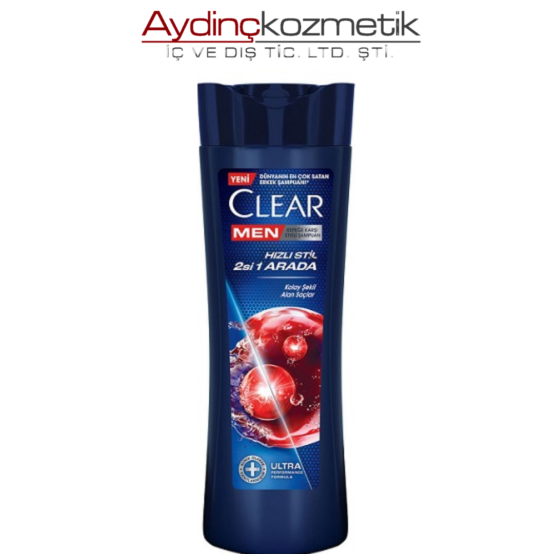 Clear Şampuan 350 ml Men Hızlı Stil